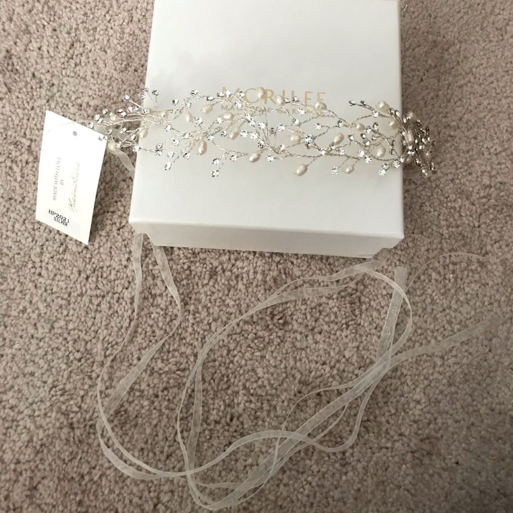 Mori Lee bridal wedding headpiece vine